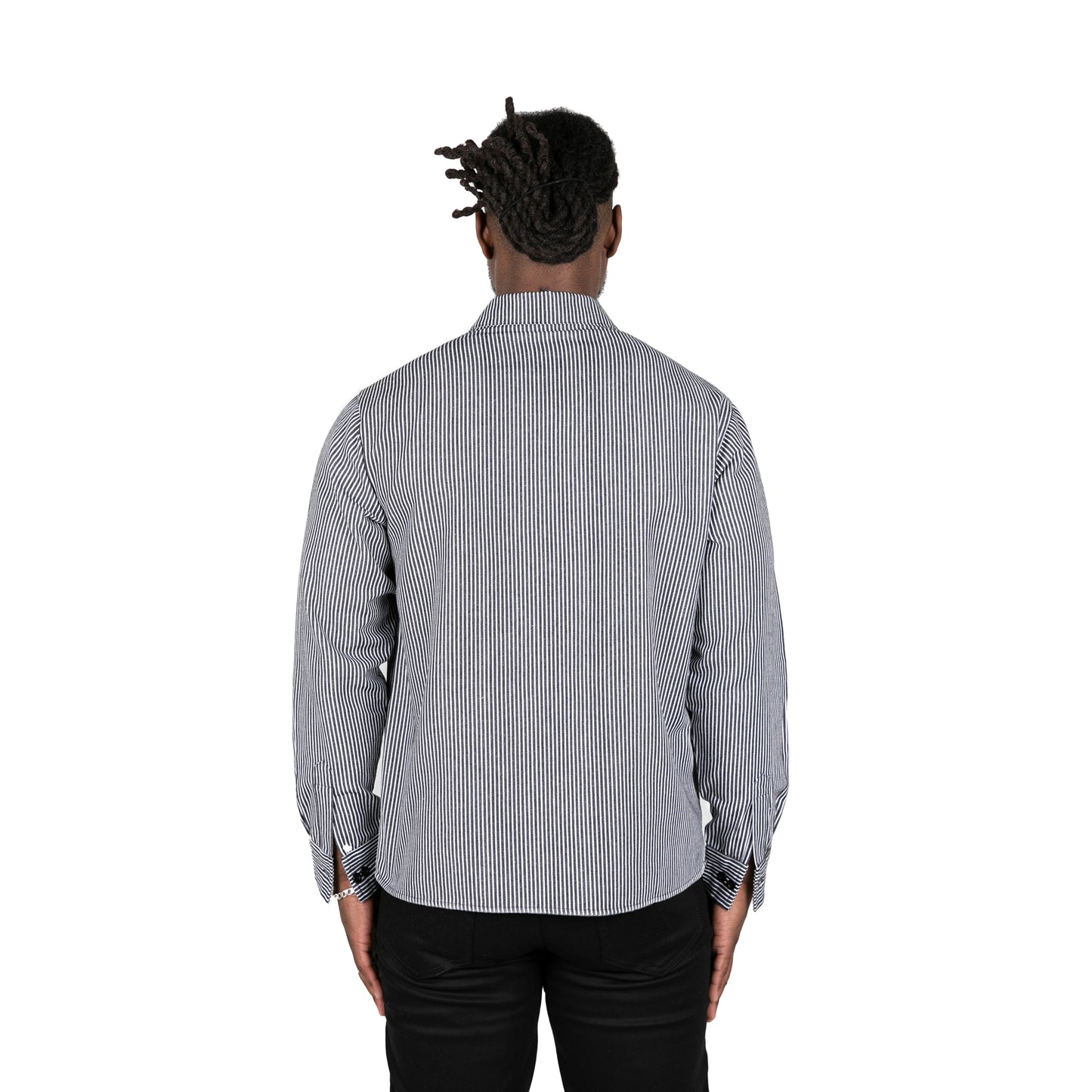 HICKORY LONG SLEEVE SHIRT - BLACK