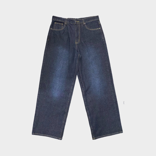 BASIC BAGGY DENIM - BLUE