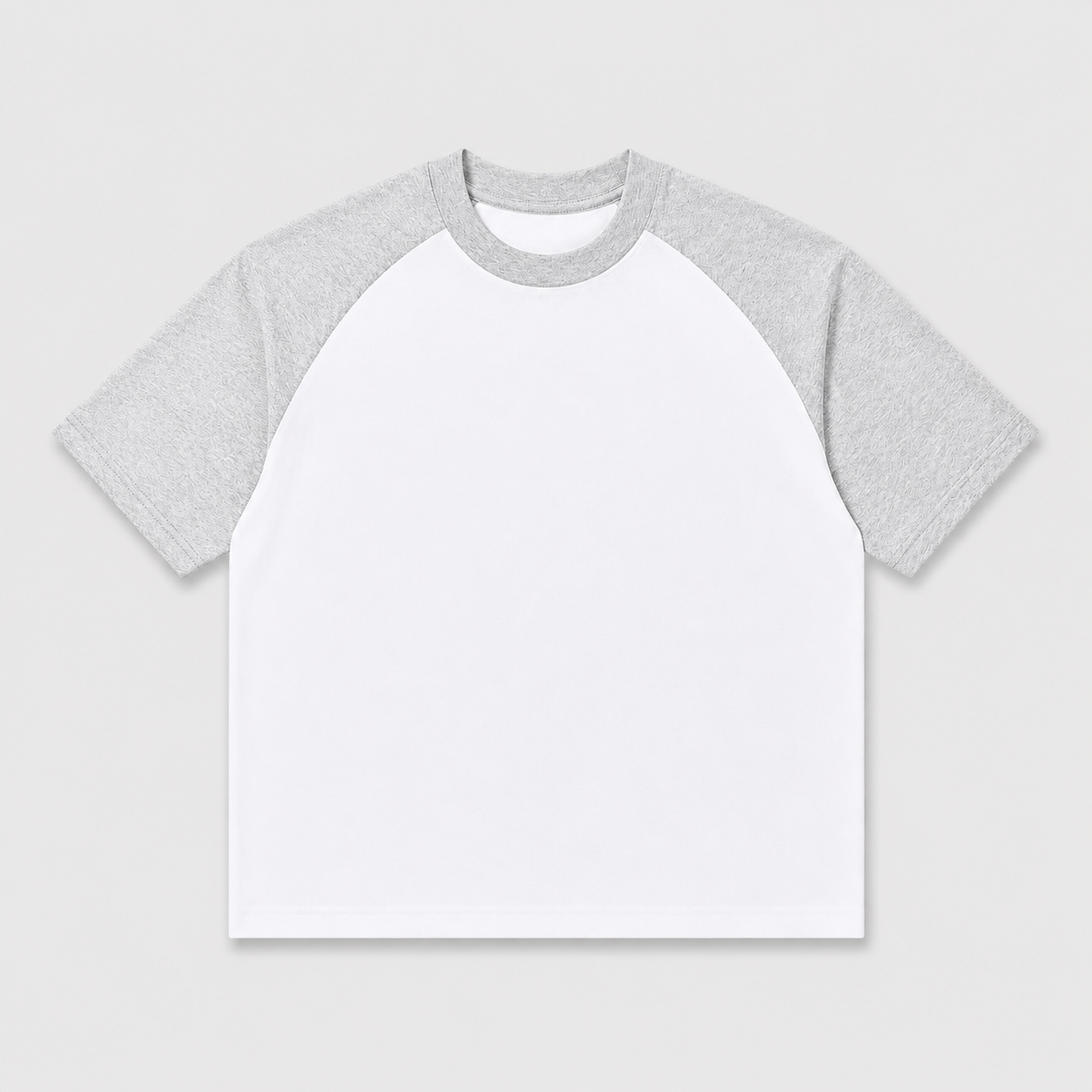 RAGLAN TEE - GREY