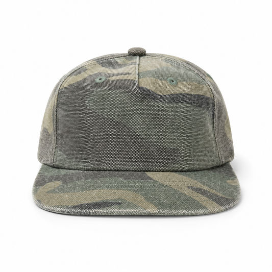 CAMO 5 PANEL HAT