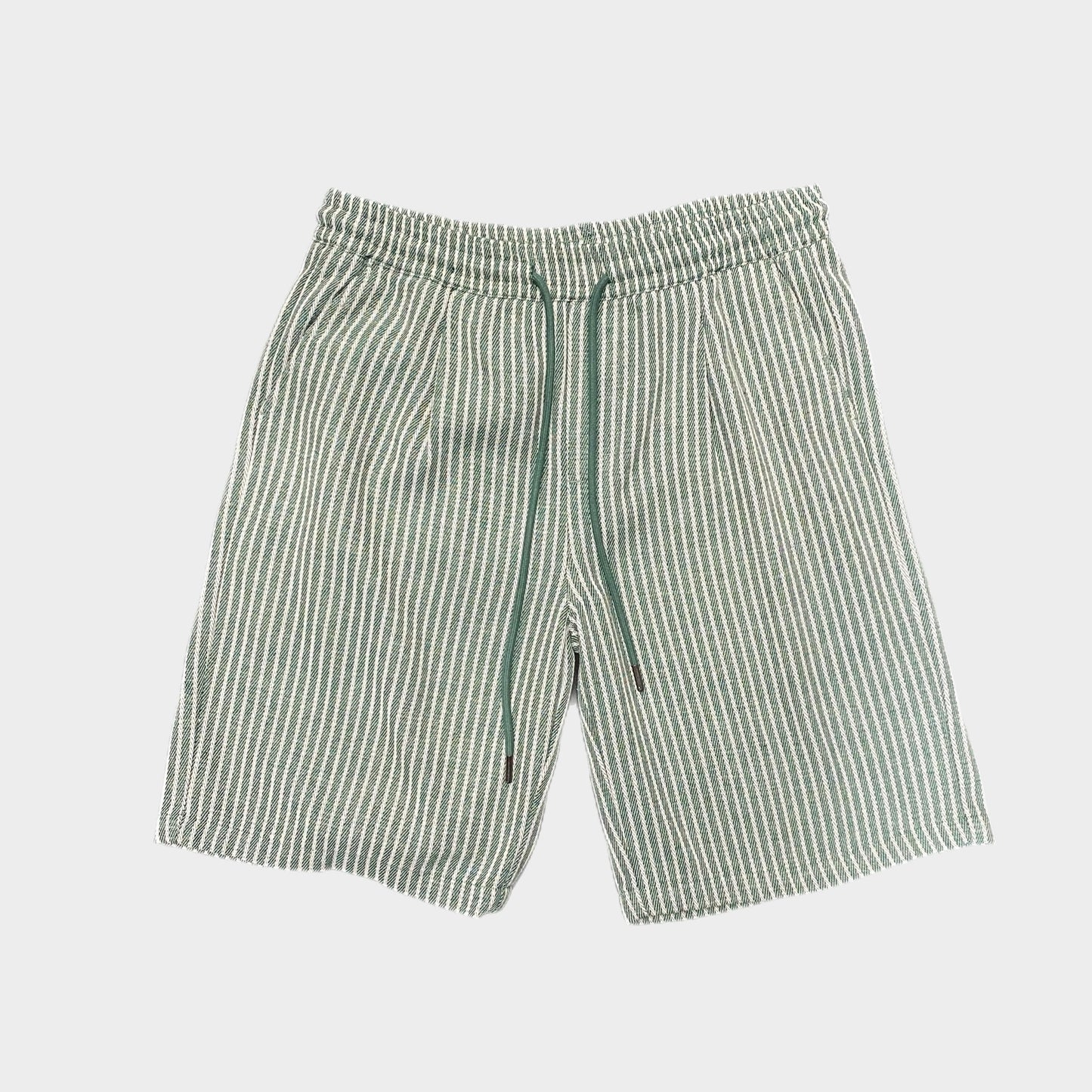 JACQUARD SHORTS - GREEN