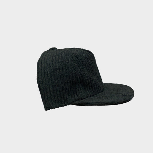 CORDUROY HAT - BLACK - FXN menswear