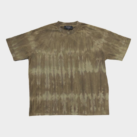 TIE DYE TEE - OLIVE