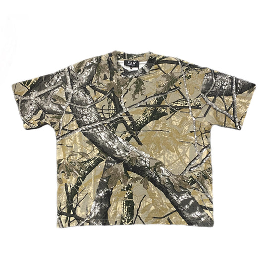 HUNTING CAMO TEE - BROWN (RETAIL)