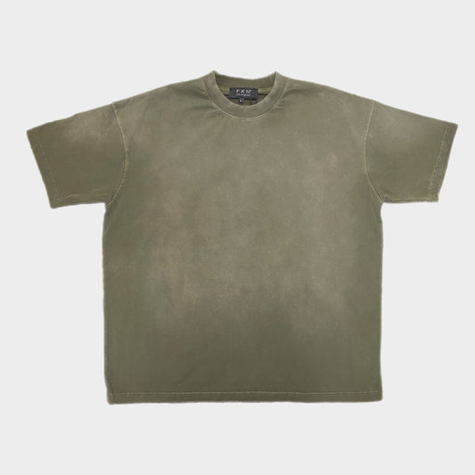 SUN FADED TEE - OLIVE