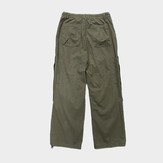 VELCRO PARACHUTE PANT - OLIVE