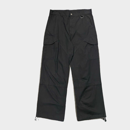 UTILITY PARACHUTE PANT - BLACK
