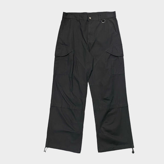 UTILITY PARACHUTE PANT - BLACK