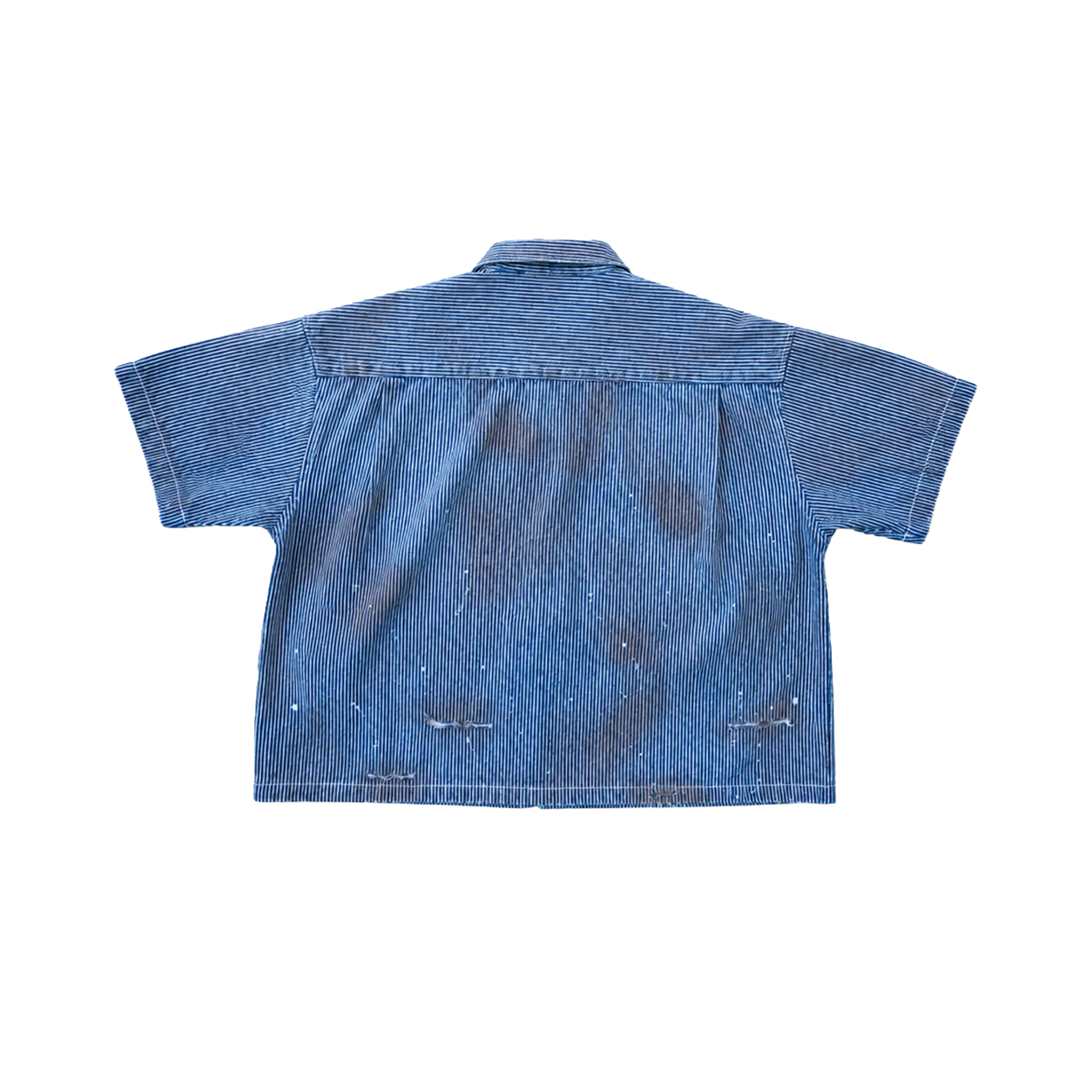 DIRTY WASHED HICKORY PINSTRIPE SHIRT