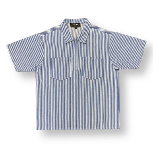 HICKORY SHORT SLEEVE SHIRT - BLUE