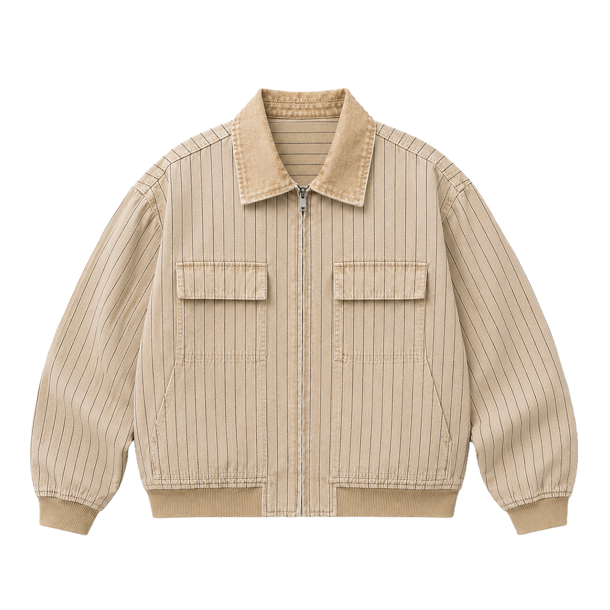 PINSTRIPE VINTAGE WORK JACKET