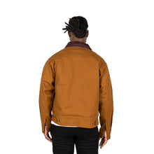 Load image into Gallery viewer, CORDUROY COLLAR JACKET - BROWN
