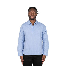 Load image into Gallery viewer, HICKORY LONG SLEEVE SHIRT - BLUE