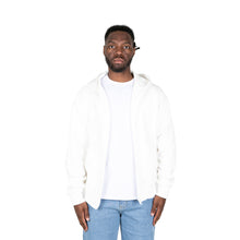 Load image into Gallery viewer, ZIP UP HOODIE - WHITE