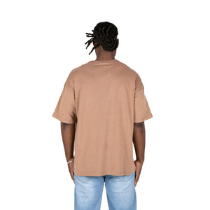 OVERSIZED TEE - BROWN