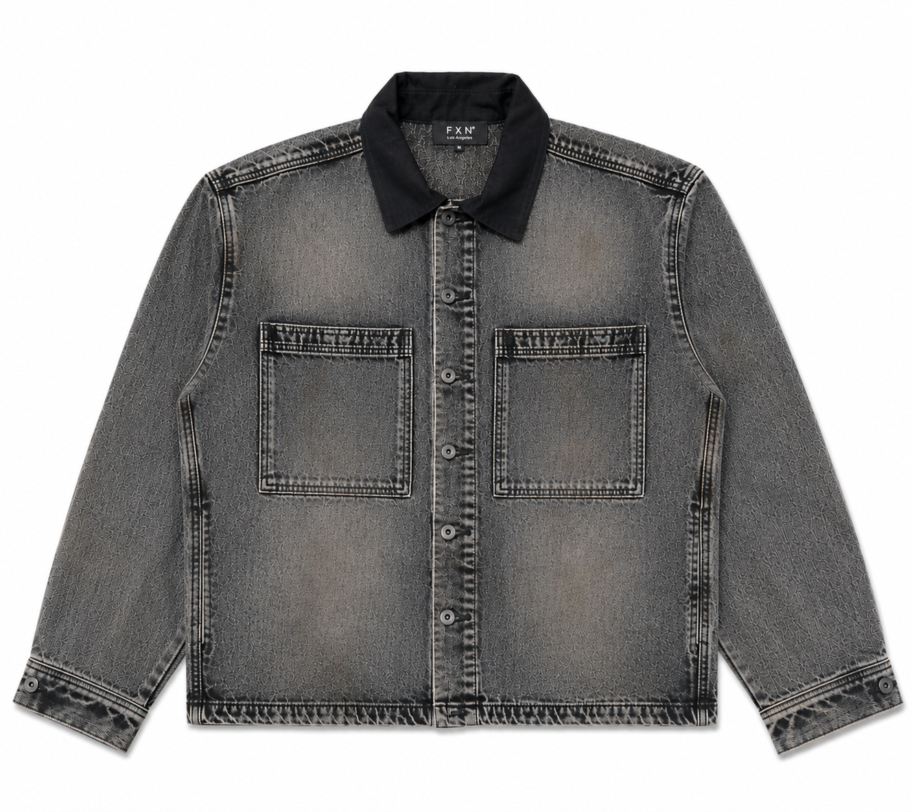 CONTRAST DENIM JACKET