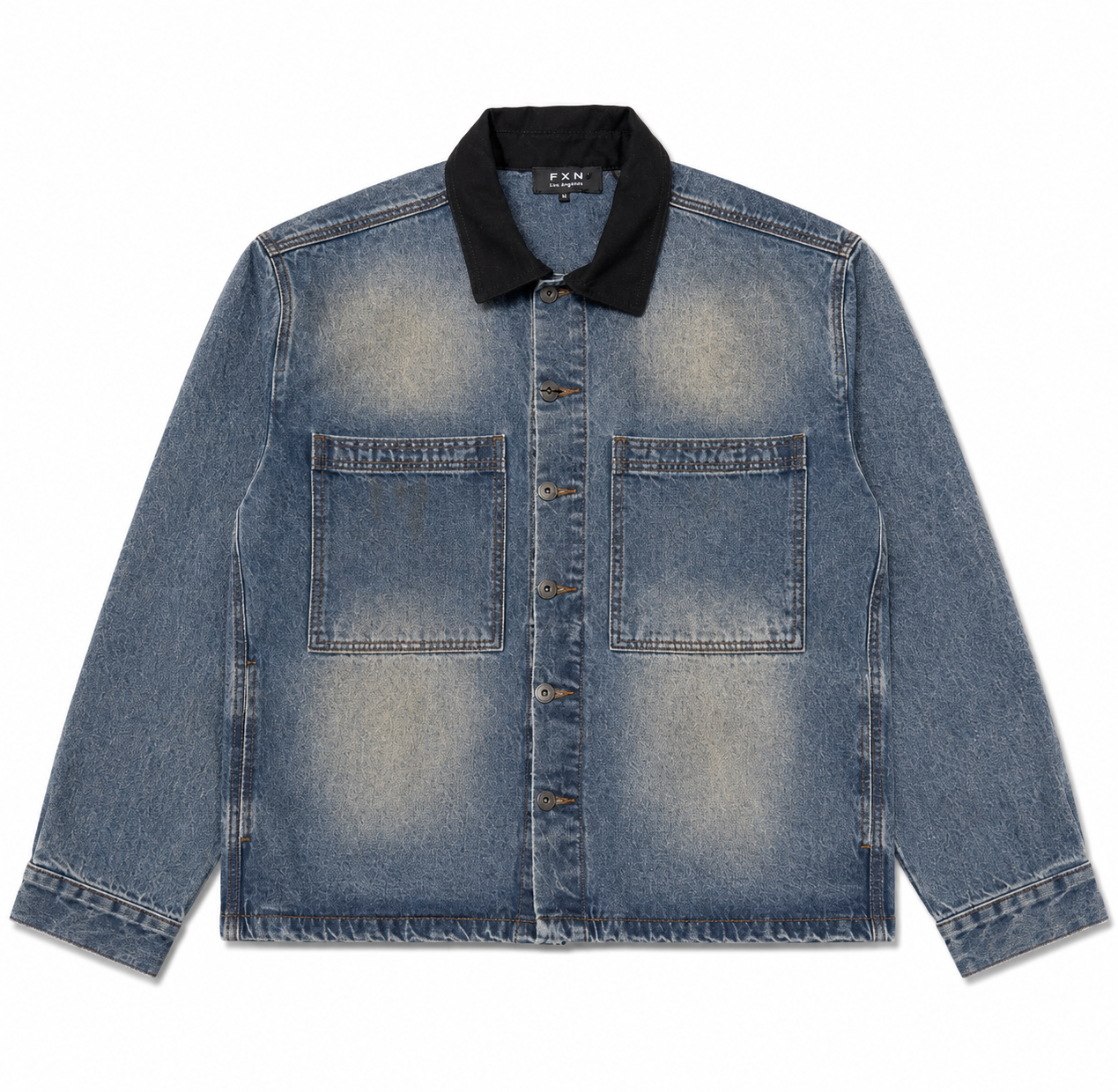 CONTRAST DENIM JACKET