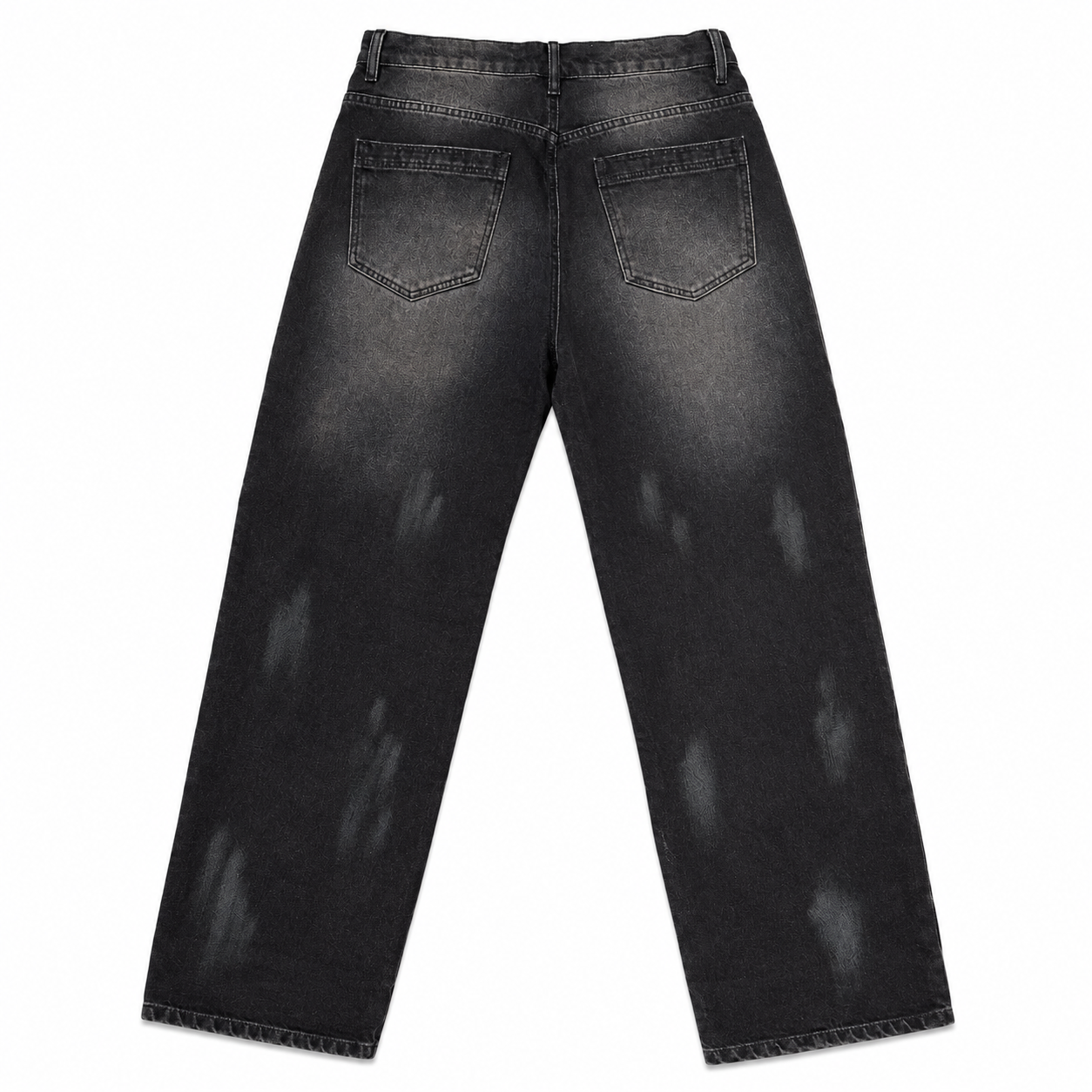 DIRTY WASHED WHISKER DENIM