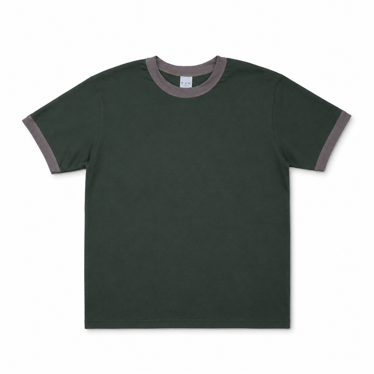 RINGER TEE - OLIVE