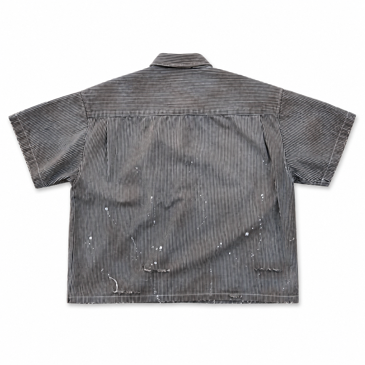 DIRTY WASHED HICKORY PINSTRIPE SHIRT