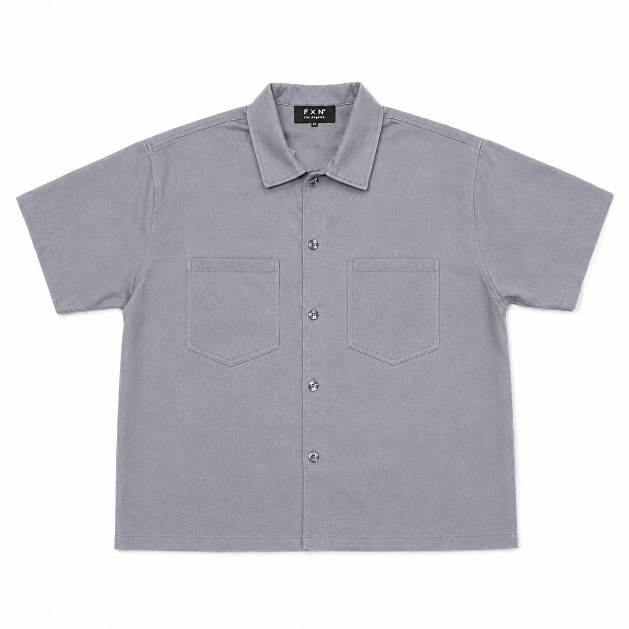 CROPPED BUTTON UP