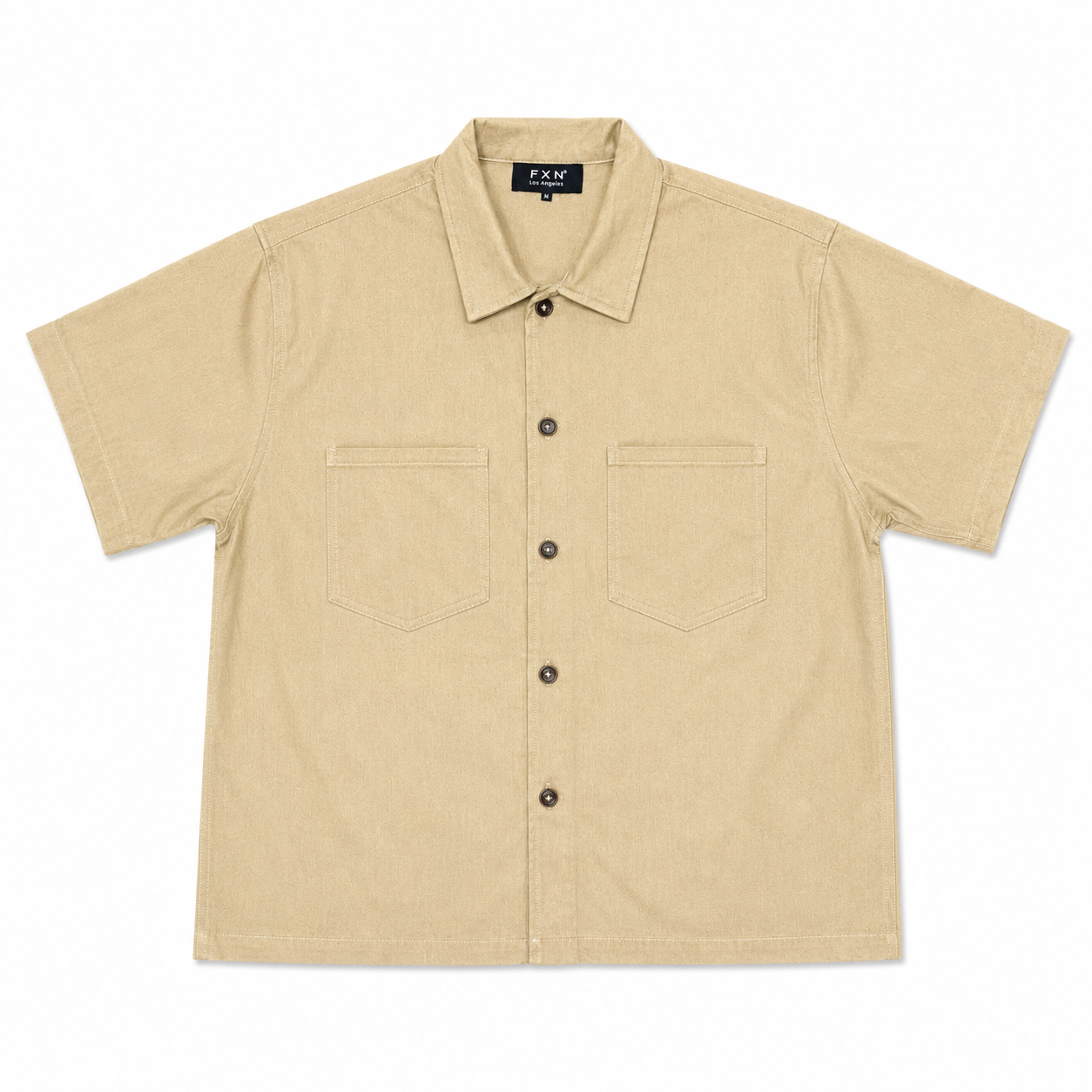 CROPPED BUTTON UP