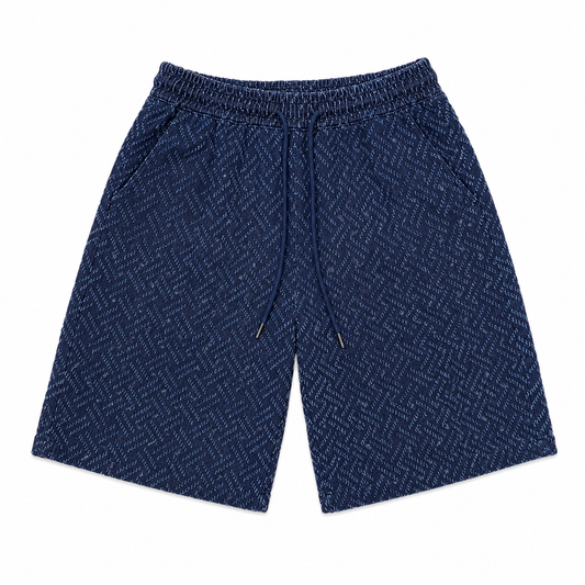DISTRESSED DENIM SHORTS