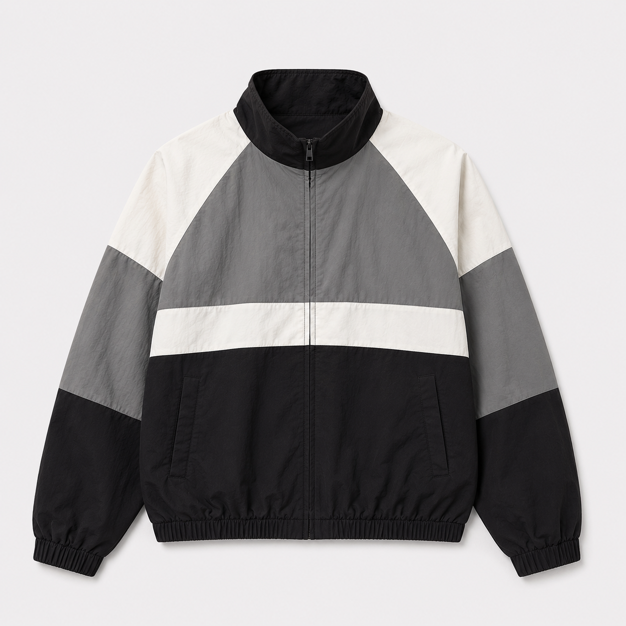 THE FINALS NYLON TRACK JACKET - BLACK