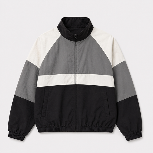 THE FINALS NYLON TRACK JACKET - BLACK