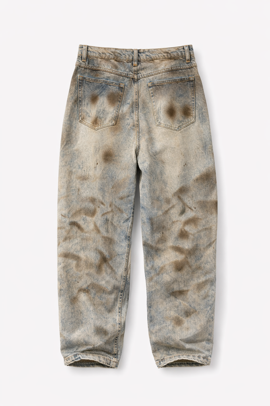 DIRTY DENIM - BLUE