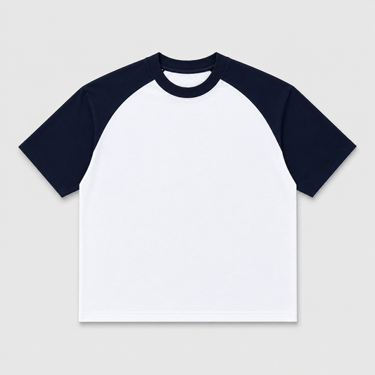 RAGLAN TEE - NAVY