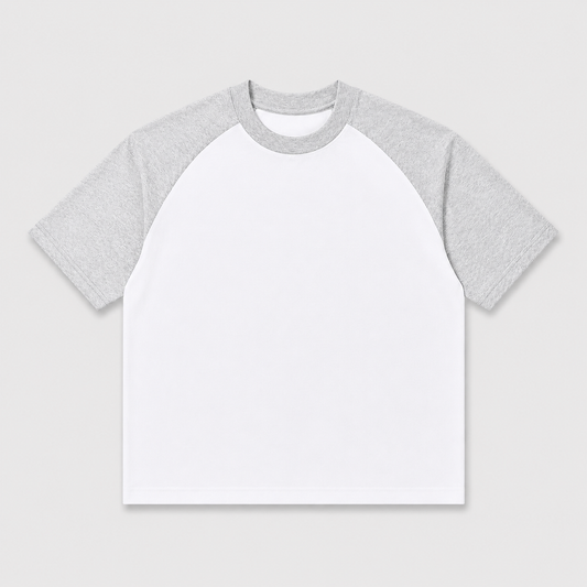 RAGLAN TEE - GREY