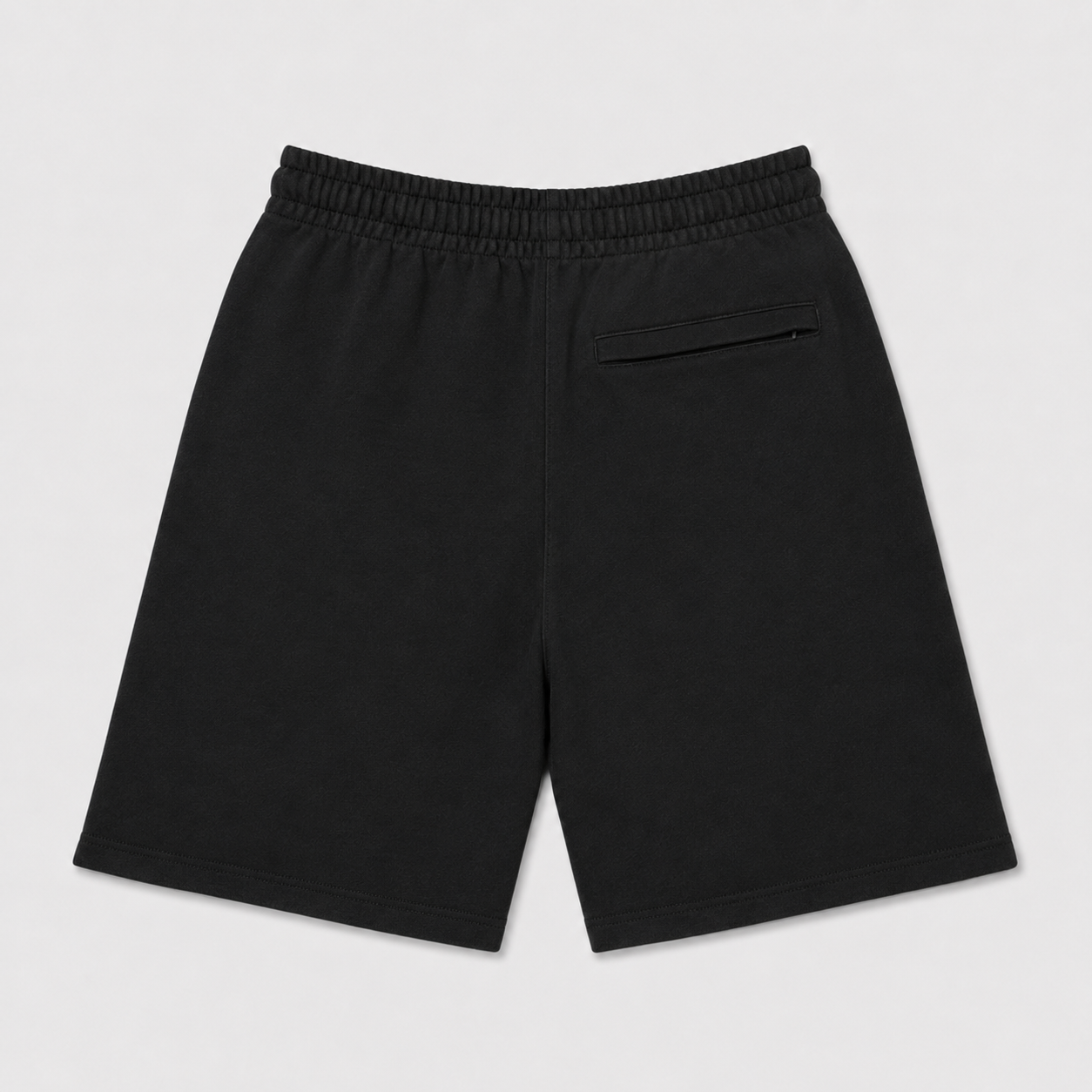 EXTRA BAGGY FRENCH TERRY SHORTS - BLACK