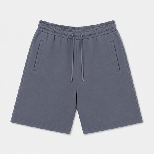 EXTRA BAGGY FRENCH TERRY SHORTS - CHARCOAL
