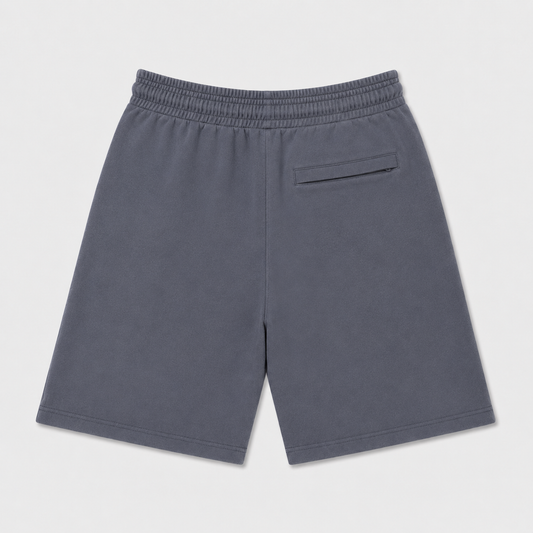 EXTRA BAGGY FRENCH TERRY SHORTS - CHARCOAL
