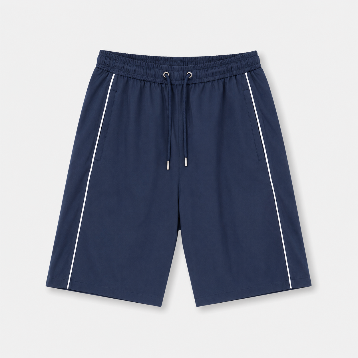 EXTRA BAGGY STURDY TRACK SHORTS - NAVY