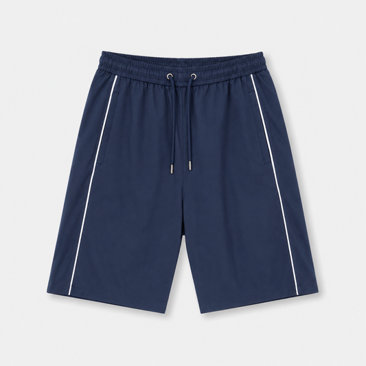EXTRA BAGGY TRACK SHORTS - NAVY