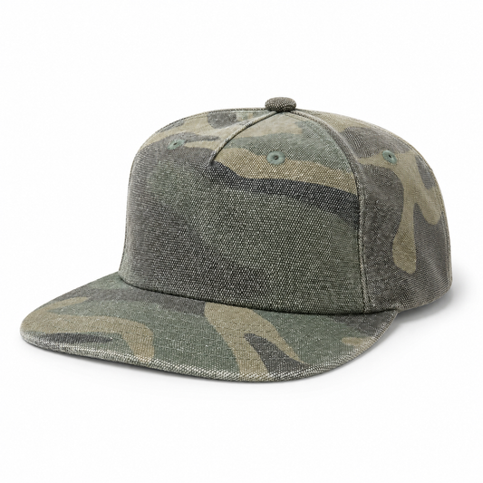 CAMO 5 PANEL HAT
