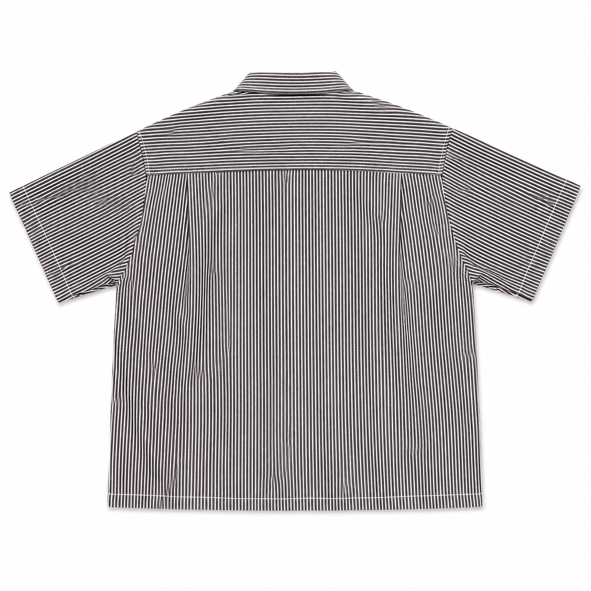 CROPPED HICKORY BUTTON UP