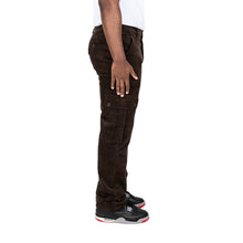 Load image into Gallery viewer, CORDUROY CARGO PANT - BROWN