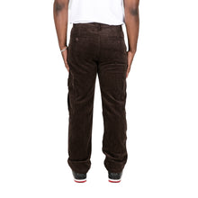 Load image into Gallery viewer, CORDUROY CARGO PANT - BROWN