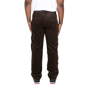 CORDUROY CARGO PANT - BROWN