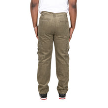Load image into Gallery viewer, CORDUROY CARGO PANT - OLIVE GREEN