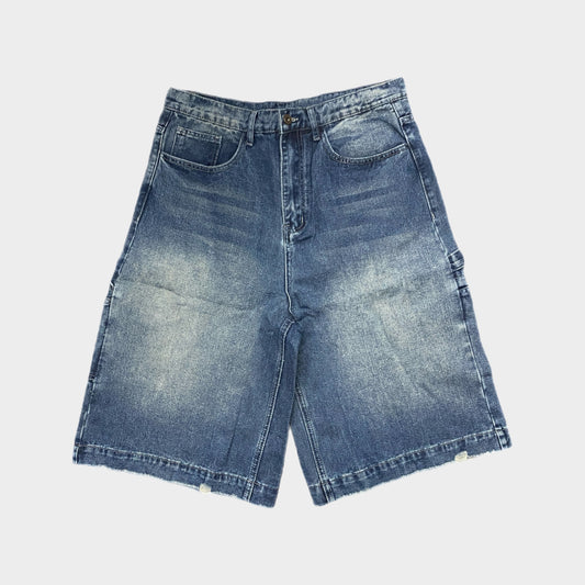 EXTRA BAGGY CARPENTER SHORTS - DARK BLUE