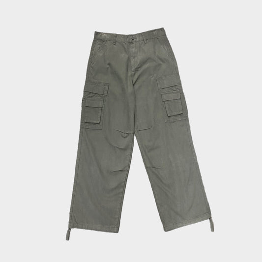 DOUBLE CARGO MILITARY BAGGY PANT - CHARCOAL