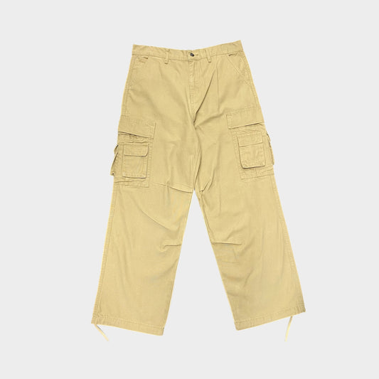 DOUBLE CARGO MILITARY BAGGY PANT - TAN