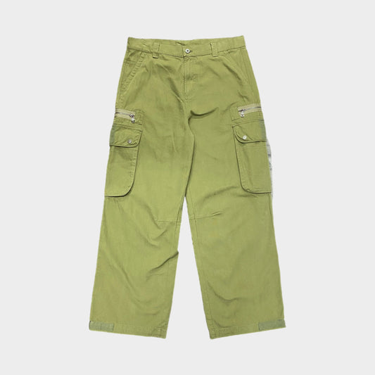 CARGO ZIP POCKET PANT - OLIVE