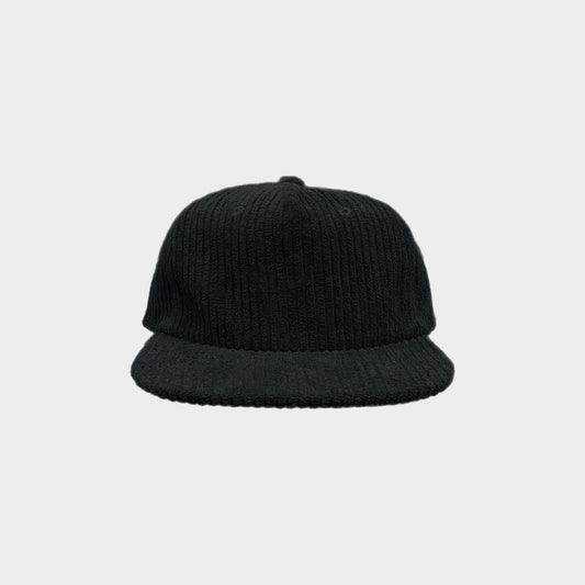 CORDUROY HAT - BLACK - FXN menswear