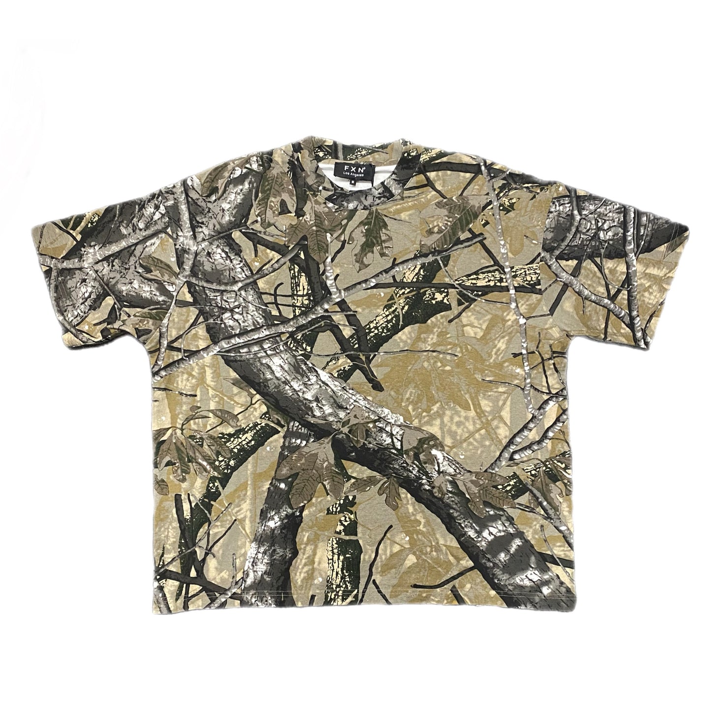 HUNTING CAMO TEE - BROWN