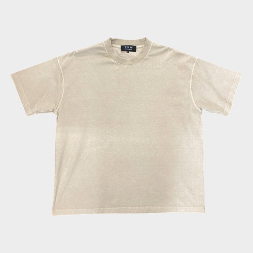 VINTAGE WASH TEE - BEIGE